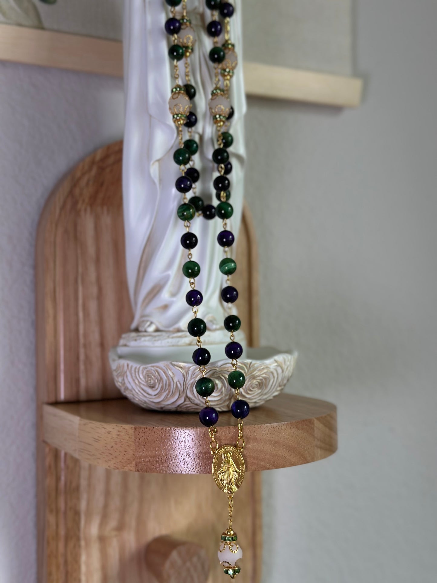 Handcrafted Chain-Link Rosaries