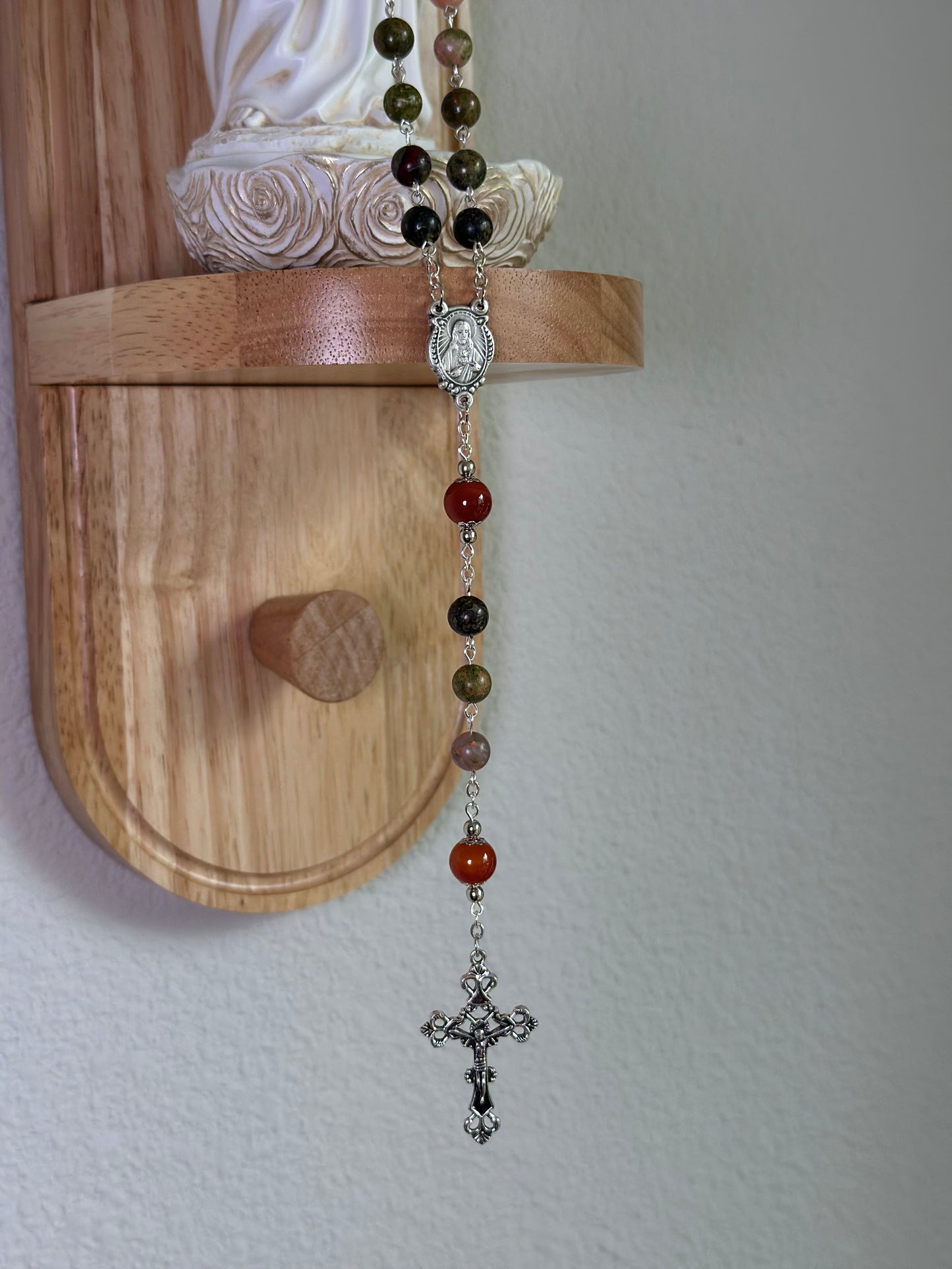 Handcrafted Chain-Link Rosaries